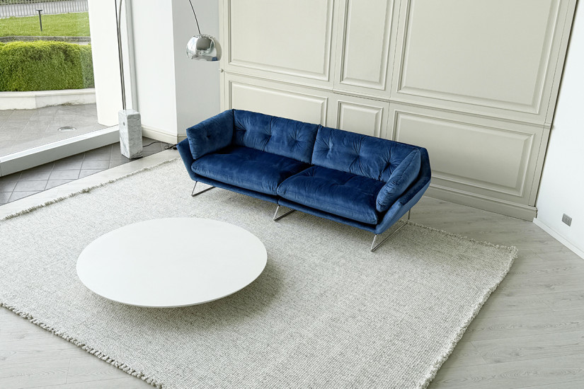 New York Suite Blue Sofa (Expo Offer) Saba - 2