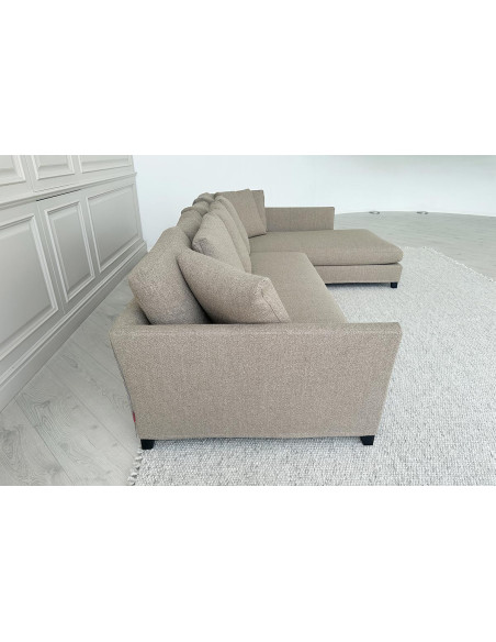 Victor Large Brown Sofa (Expo Offer) Flexform - 3