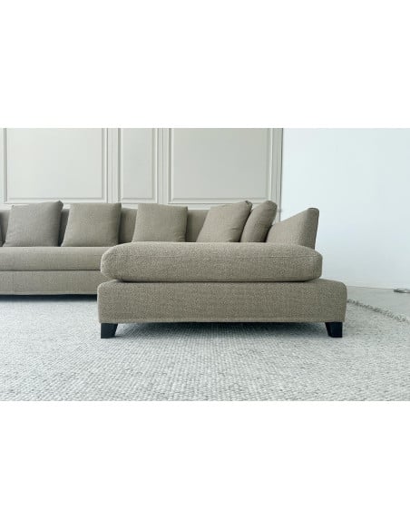 Victor Large Brown Sofa (Expo Offer) Flexform - 4