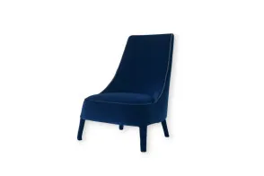 Febo Blue Bergère Armchair (Expo Offer) Maxalto - 6