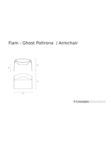 Fauteuil Ghost verre (Offre Expo) Fiam - 10