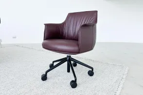 Fauteuil Archibald Task Managerial bordeaux (Offre Expo) Poltrona Frau - 6 2