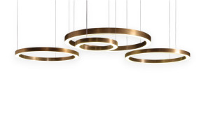 Lampe à Suspension Light Ring Horizontal Henge - 1 2