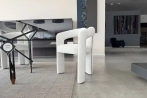 Sedia Dudet in tessuto bianco (Offerta Expo) Cassina - 8 2