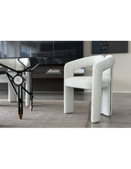 Dudet White Fabric Chair (Expo Offer) Cassina - 7