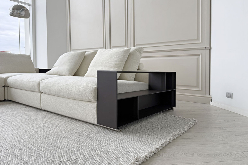Canapé Groundpiece blanc (Offre Expo) Flexform - 5