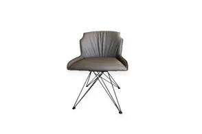 Chaise Flaminia couleur gris foncé (Offre Expo) Cattelan Italia - 5