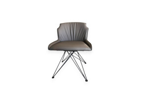 Sedia Flaminia colore grigio scuro (Offerta Expo) Cattelan Italia - 5