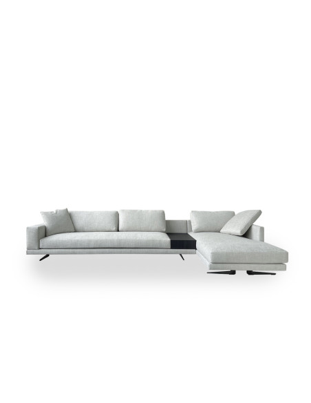 Divano Mondrian in tessuto grigio (Offerta Expo) Poliform - 6