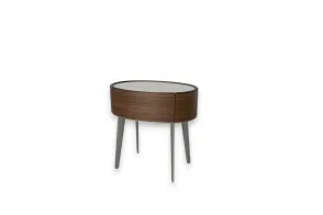 Kelly Nightstand in Canaletto Walnut (Expo Offer) Poliform - 7