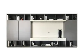 Wall System Olme Noir (Offre Expo) - Poliform
