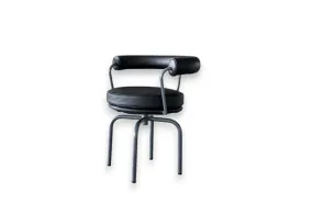 Cassina LC7 Anthracite Leather Chair (Expo Offer)