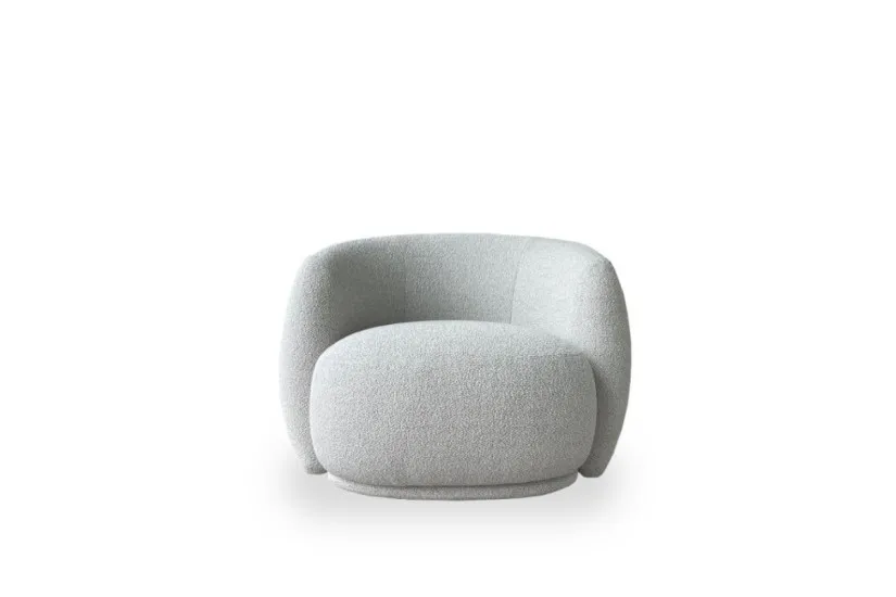 Poltrona Pacific in tessuto bianco sporco (Offerta Expo) Moroso - 5