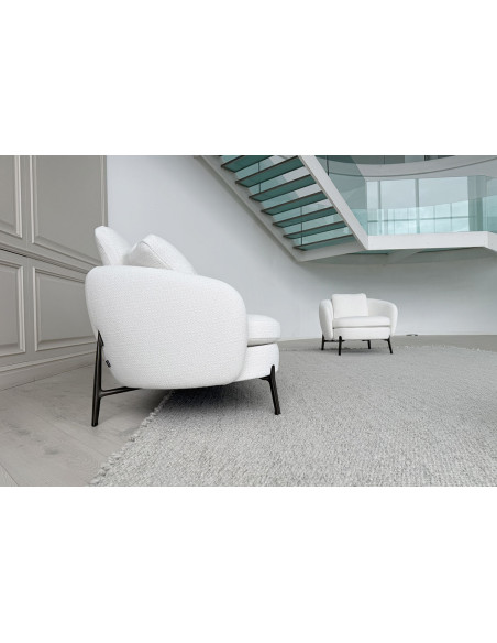 Divano Orbis bianco (Offerta Expo) Poliform - 3