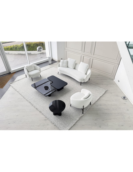 Divano Orbis bianco (Offerta Expo) Poliform - 6