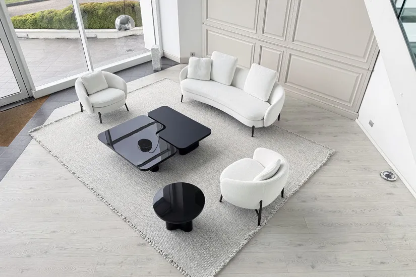 Orbis White Sofa (Expo Offer) Poliform - 6