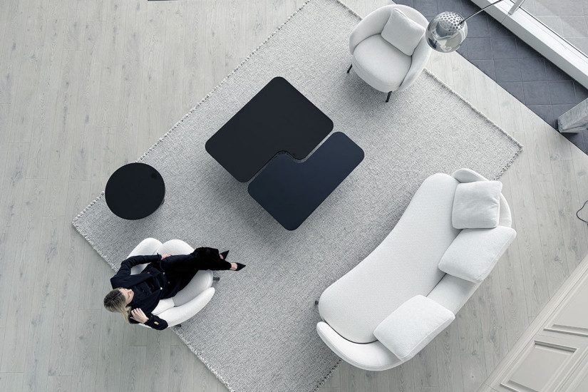 Divano Orbis bianco (Offerta Expo) Poliform - 8