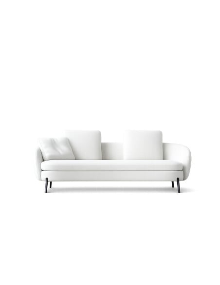 Canapé Orbis blanc (Offre Expo) Poliform - 9
