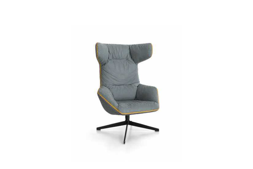 Moroso Take a Line for a Walk Grey Fabric Armchair (Expo Offer) | Online