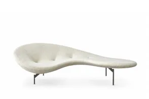 Canapé Eda-Mame en tissu beige clair B&B Italia - 6