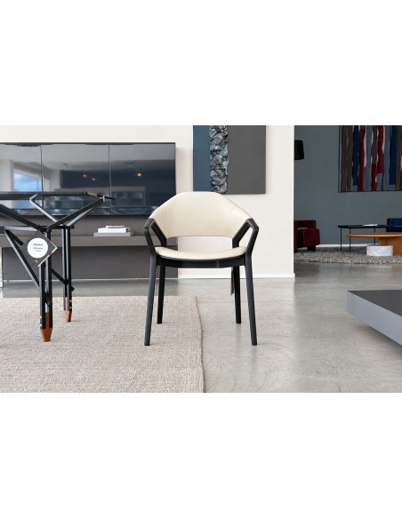 Chaise Ico blanche (Offre Expo) Cassina - 1