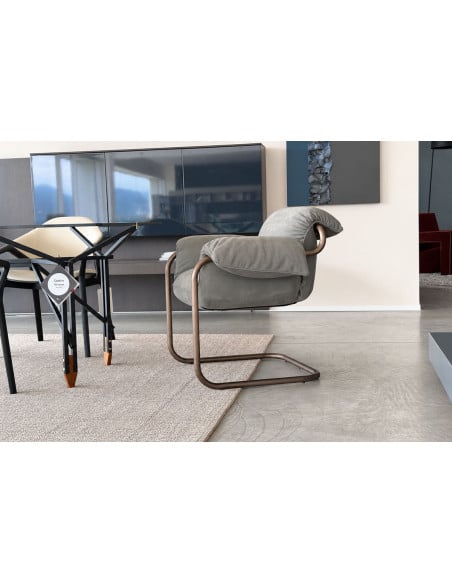 Sedia So Far grigia (Offerta Expo) Baxter - 8