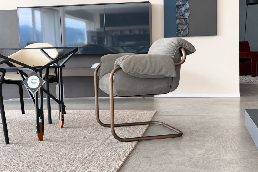 Sedia So Far grigia (Offerta Expo) Baxter - 8