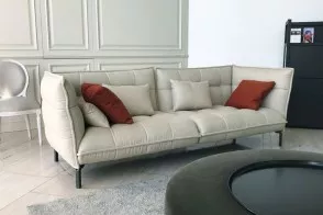 Husk Sand Fabric Sofa (Expo Offer) B&B Italia - 6 2