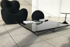 Tavolino Alanda '18 in vetro fumè (Offerta Expo) B&B Italia - 6 2