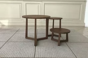 Table Jiff - Composition de 3 tables basses (Offre Expo) Flexform - 6 2