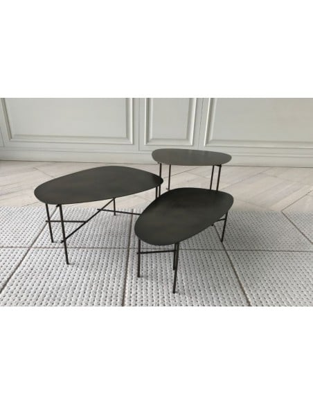 Table basse Syro - Composition de 3 tables basses (Offre Expo)
