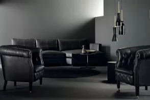 Divan Fumoir Poltrona Frau - 1 2