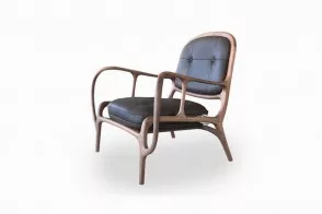 Fauteuil Twenty Two en cuir (Offre Expo)