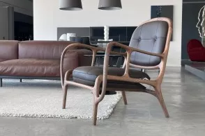 Fauteuil Twenty Two en cuir (Offre Expo) 2