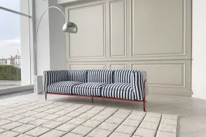 Borea Outdoor Striped Fabric Sofa (Expo Offer) B&B Italia Outdoor - 5 2
