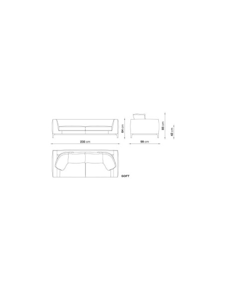 Lucrezia Soft Sofa (Expo Offer)