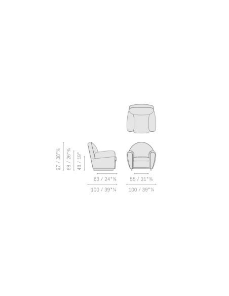 Vanity Fair XC Armchair (Expo Offer)