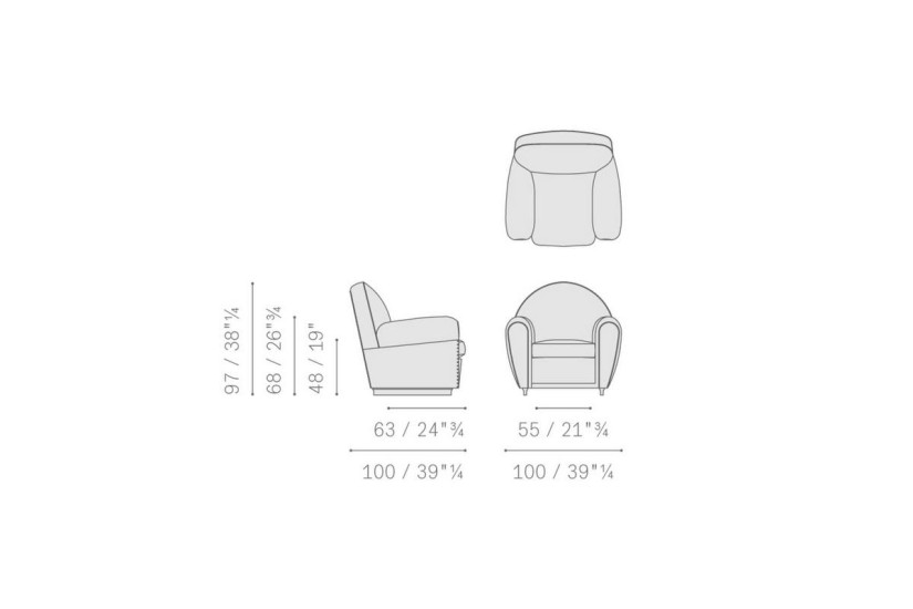 Vanity Fair XC Armchair (Expo Offer)
