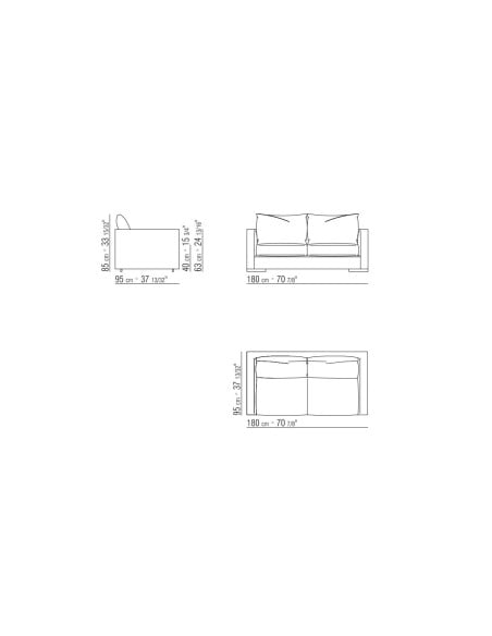 Magnum 2-seater Sofa (Expo Offer)