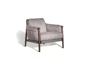 Fauteuil Times Lounge Poltrona Frau - 1