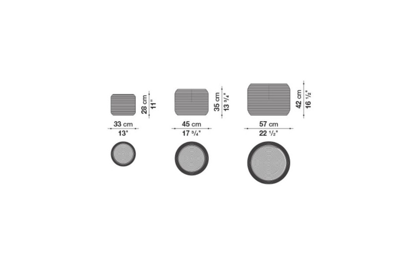 Ceste Karam kit 3 pz. (Offre Expo) B&B Italia Outdoor - 4