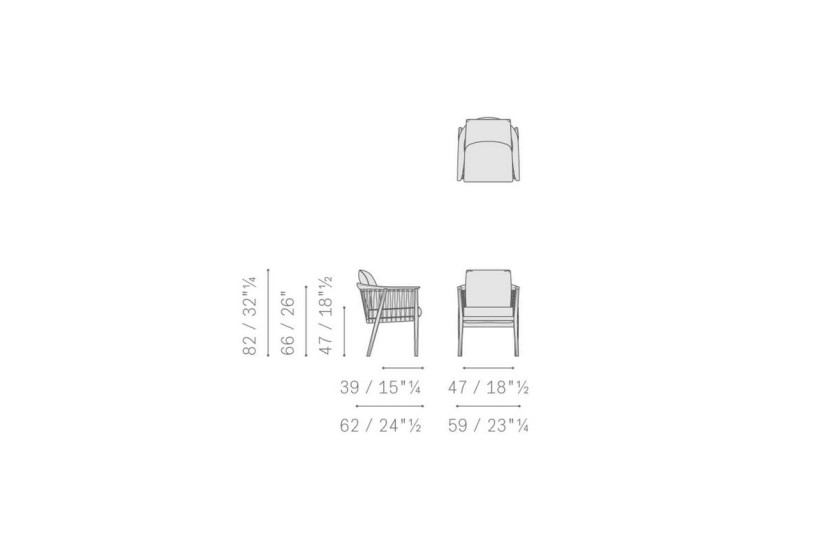 Fauteuil Viola (Offre Expo) Poltrona Frau - 6