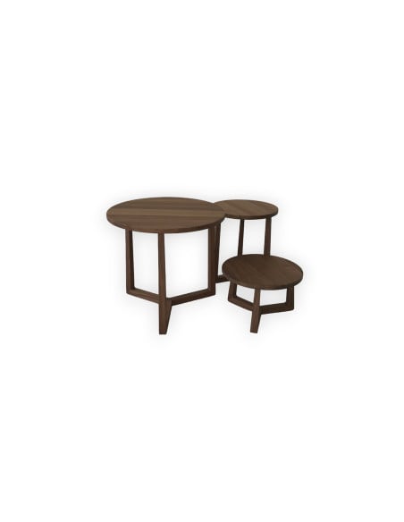Table Jiff - Composition de 3 tables basses (Offre Expo) Flexform - 6