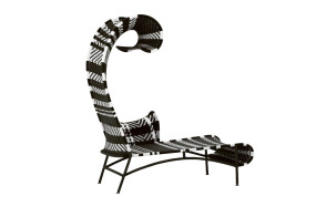 Chaise Longue pour extérieur Shadowy (Collection M’Afrique) Moroso - 1 2
