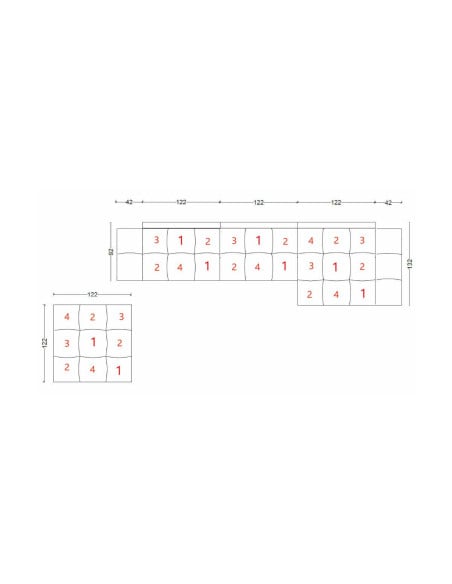 Pixel Patchwork Sofa (Expo Offer)