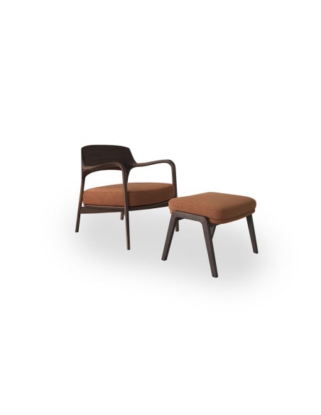 Poltrona Louis e Pouf Loretta (Offerta Expo) Porada - 5