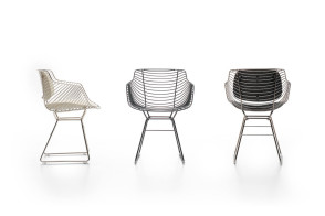 Chaise d'extérieur Flow Filo MDF Italia - 1 2