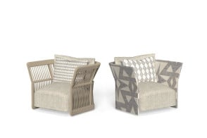 Fauteuil Lounge extérieur Cliff Talenti - 1