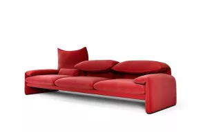 Canapé Maralunga 50 - 3 places Maxi Cassina - 1 2