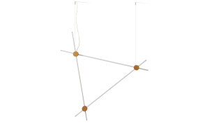 Lampe suspendue Eitie Triangle Vertical Cassina - 1
